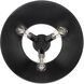 Orwell 3 Light 19 inch Matte Black Flush Mount Ceiling Light